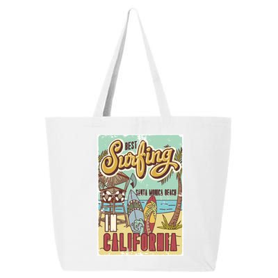 Santa Monica Beach California 25L Jumbo Tote