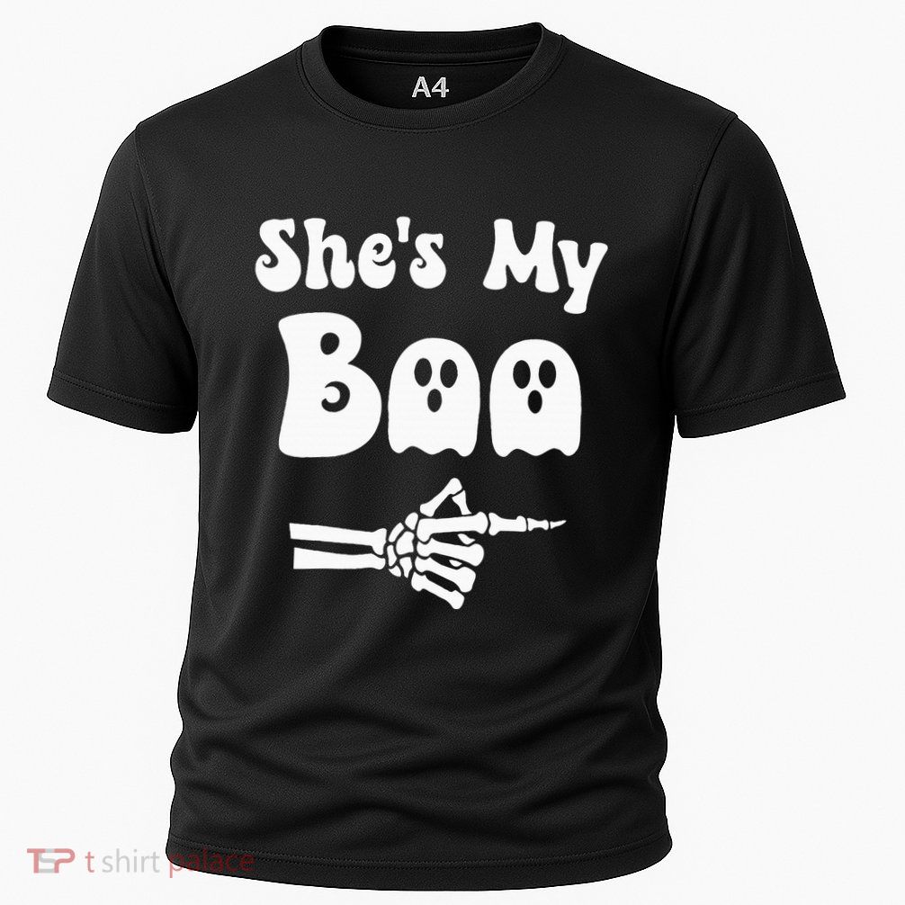 SheS My Boo Matching Halloween Pajama Couples SheS My Boo Performance Shirt