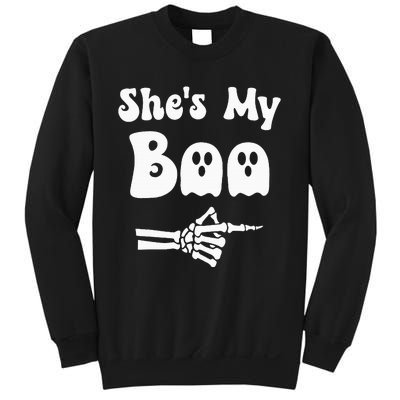 SheS My Boo Matching Halloween Pajama Couples SheS My Boo Sweatshirt