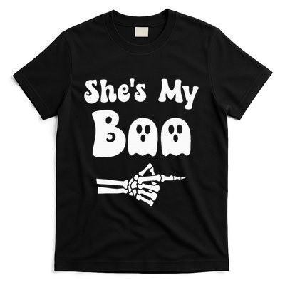 SheS My Boo Matching Halloween Pajama Couples SheS My Boo T-Shirt