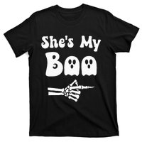 SheS My Boo Matching Halloween Pajama Couples SheS My Boo T-Shirt