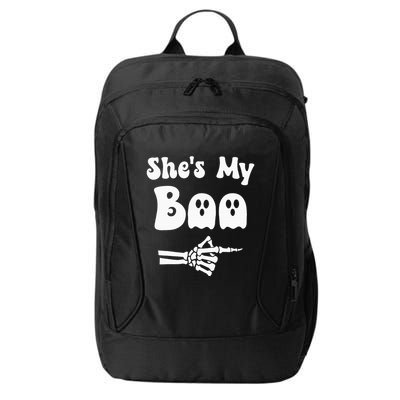 SheS My Boo Matching Halloween Pajama Couples SheS My Boo City Backpack