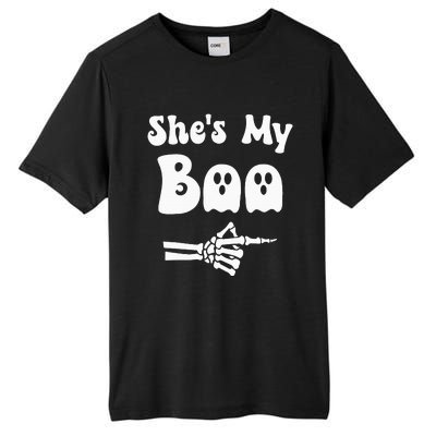 SheS My Boo Matching Halloween Pajama Couples SheS My Boo Tall Fusion ChromaSoft Performance T-Shirt