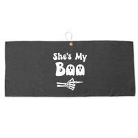 SheS My Boo Matching Halloween Pajama Couples SheS My Boo Large Microfiber Waffle Golf Towel