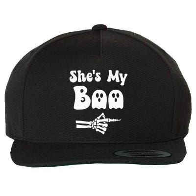 SheS My Boo Matching Halloween Pajama Couples SheS My Boo Wool Snapback Cap