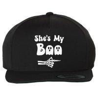SheS My Boo Matching Halloween Pajama Couples SheS My Boo Wool Snapback Cap