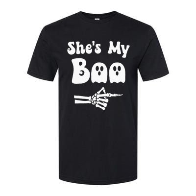 SheS My Boo Matching Halloween Pajama Couples SheS My Boo Softstyle® CVC T-Shirt