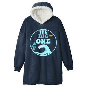 Surf Matching Birthday The Big One 1st Birthday Family Hooded Wearable Blanket