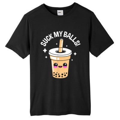 Suck My Balls Boba Tall Fusion ChromaSoft Performance T-Shirt