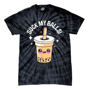 Suck My Balls Boba Tie-Dye T-Shirt