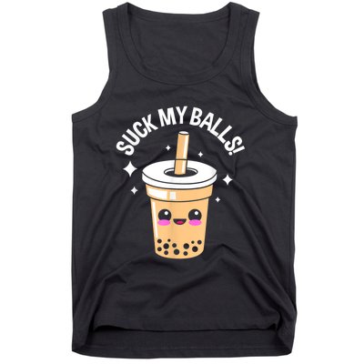 Suck My Balls Boba Tank Top