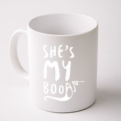 Shes My Boo Matching Couples Halloween Party Funny Gift Coffee Mug