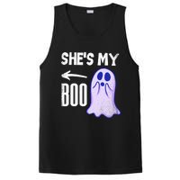 Shes My Boo Cute Ghost Matching Couple Halloween Costume PosiCharge Competitor Tank