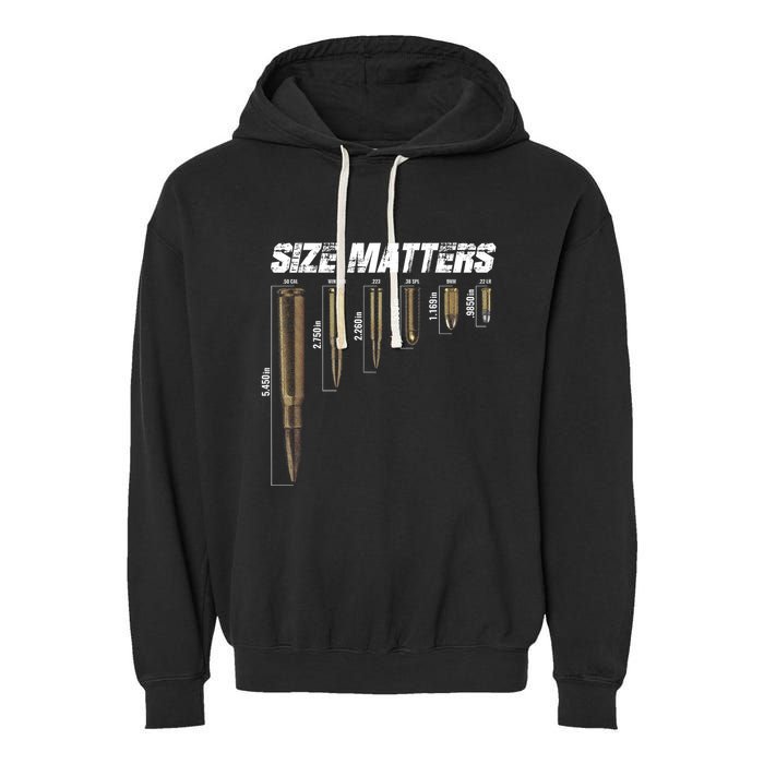 Size Matter Bullet Measure Up Garment-Dyed Fleece Hoodie