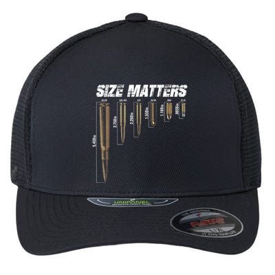 Size Matter Bullet Measure Up Flexfit Unipanel Trucker Cap