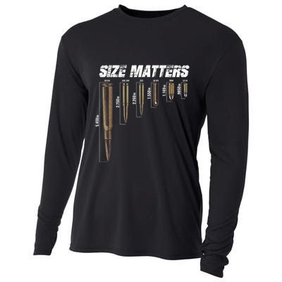Size Matter Bullet Measure Up Cooling Performance Long Sleeve Crew