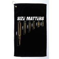 Size Matter Bullet Measure Up Golf Towel