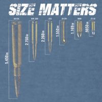 Size Matter Bullet Measure Up Garment-Dyed Sweatshirt
