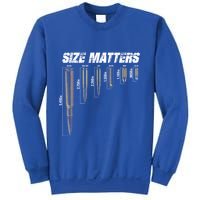 Size Matter Bullet Measure Up Sweatshirt