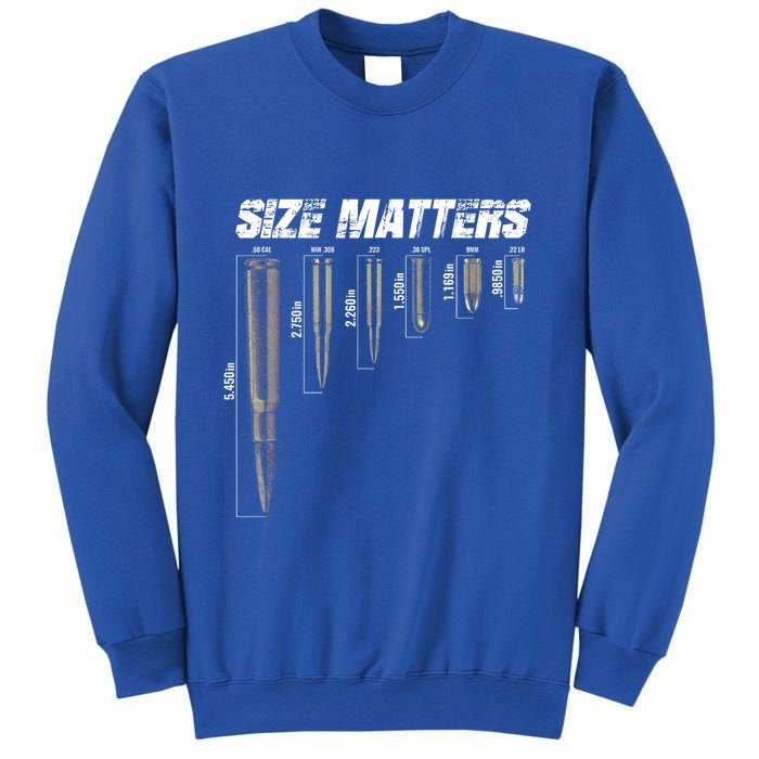 Size Matter Bullet Measure Up Sweatshirt