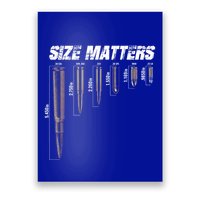 Size Matter Bullet Measure Up Poster