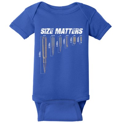 Size Matter Bullet Measure Up Baby Bodysuit