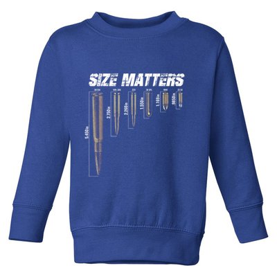 Size Matter Bullet Measure Up Toddler Sweatshirt
