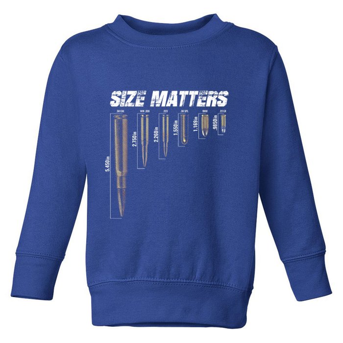 Size Matter Bullet Measure Up Toddler Sweatshirt