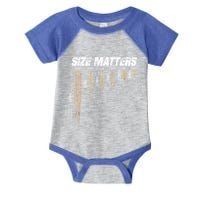 Size Matter Bullet Measure Up Infant Baby Jersey Bodysuit