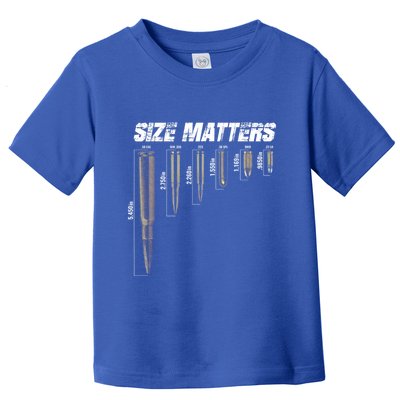 Size Matter Bullet Measure Up Toddler T-Shirt
