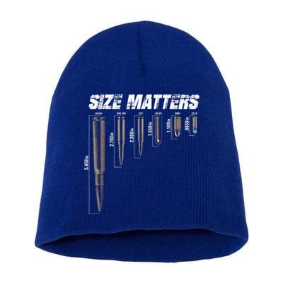 Size Matter Bullet Measure Up Short Acrylic Beanie