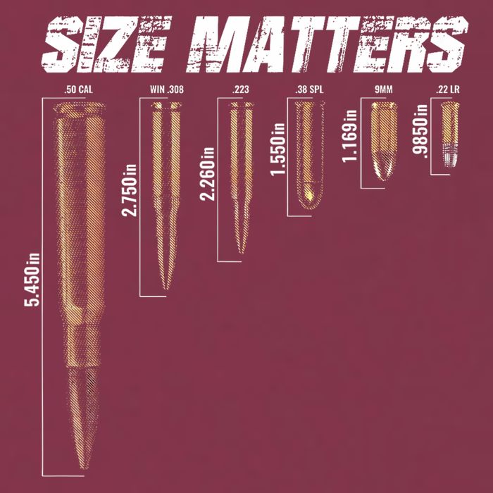 Size Matter Bullet Measure Up 16oz Travel Tumbler