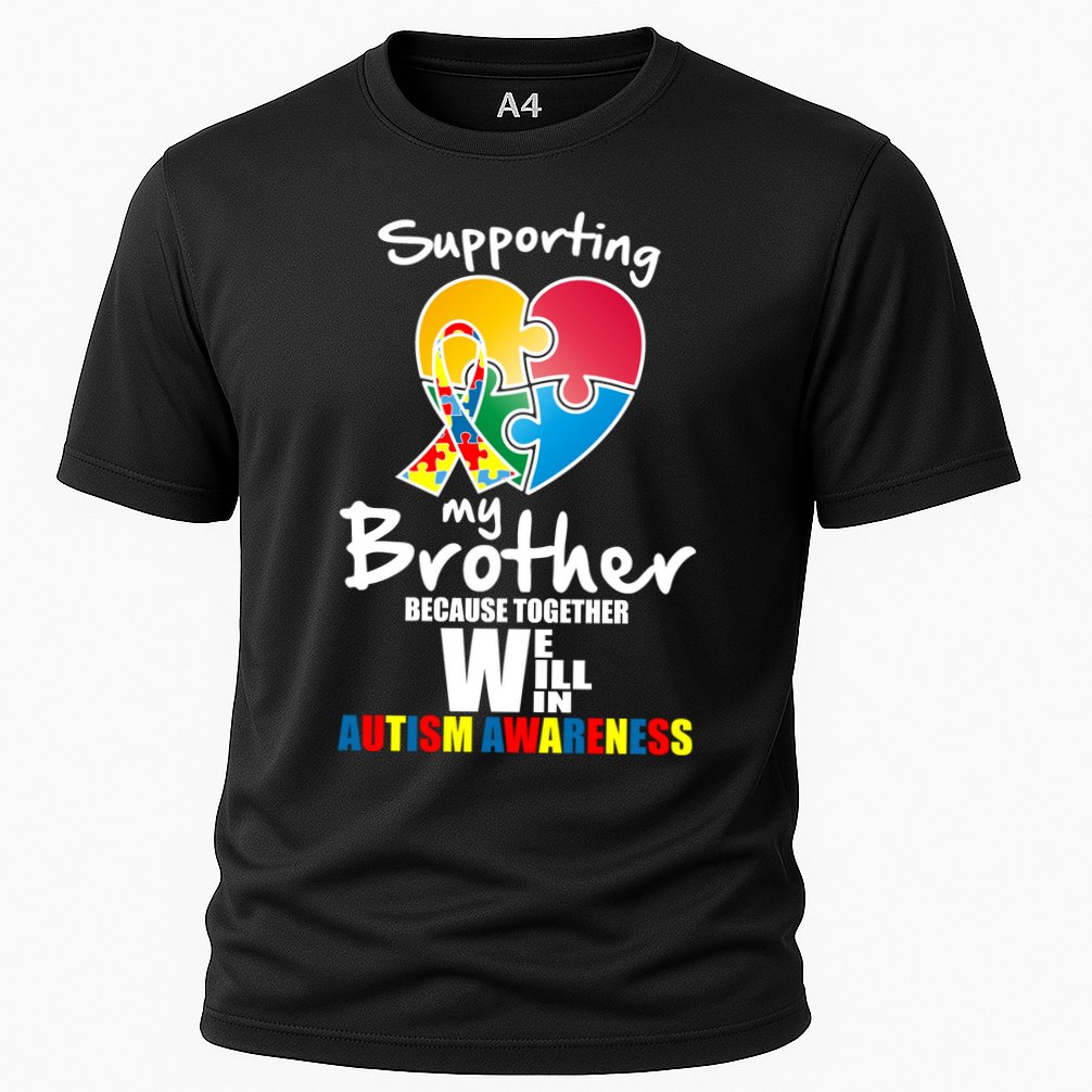 Supporting My Brother Together We Will Win Performance Shirt