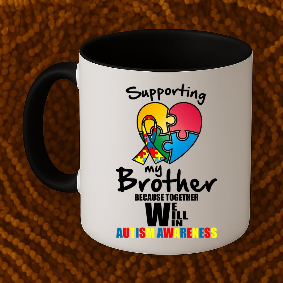 Supporting My Brother Together We Will Win Mug