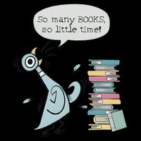 So Many Books And So Little Time Pigeon Library Impact Tech Backpack