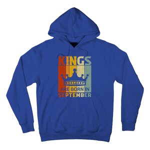 September Month Bday Party Kings Are Born In September Great Gift Hoodie