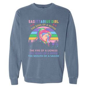 Sagittarius Meme Birthday Gift Great Gift Garment-Dyed Sweatshirt