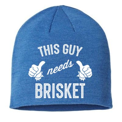 Smoking Meat Barbecue Lover This Guy Needs Brisket Cute Gift Sustainable Beanie