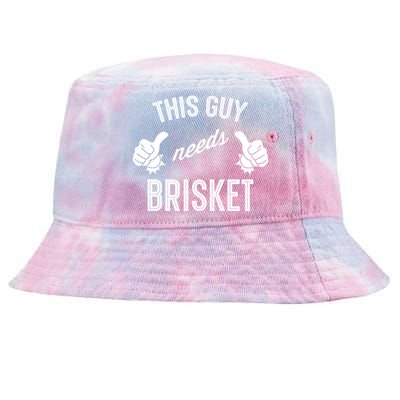 Smoking Meat Barbecue Lover This Guy Needs Brisket Cute Gift Tie-Dyed Bucket Hat