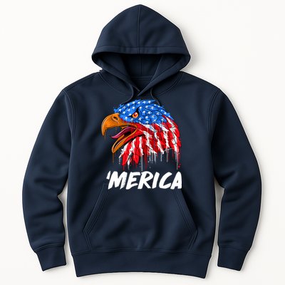Sweet Merica Ball Eagle Hoodie