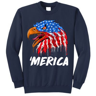 Sweet Merica Ball Eagle Sweatshirt