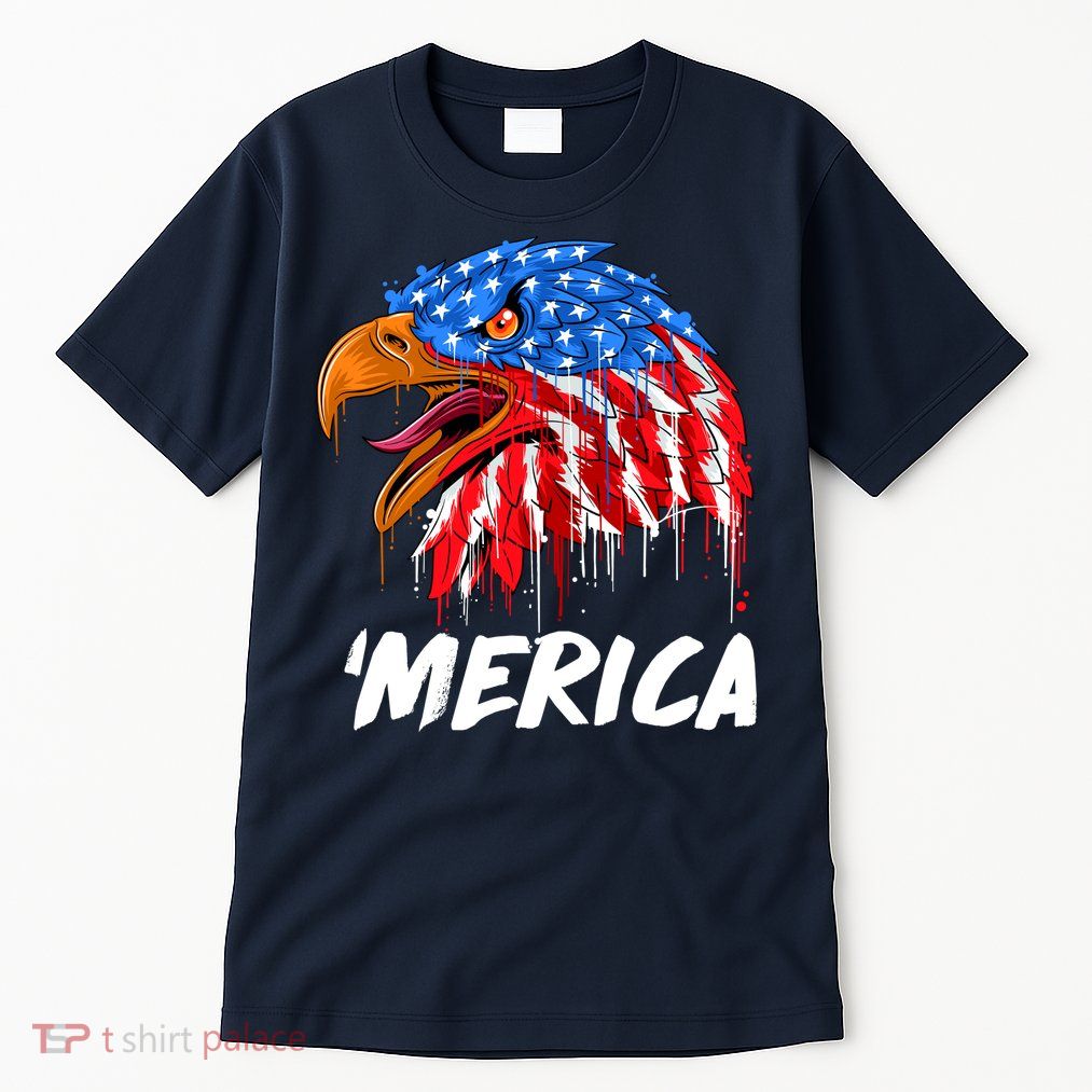 Sweet Merica Ball Eagle Tall T-Shirt