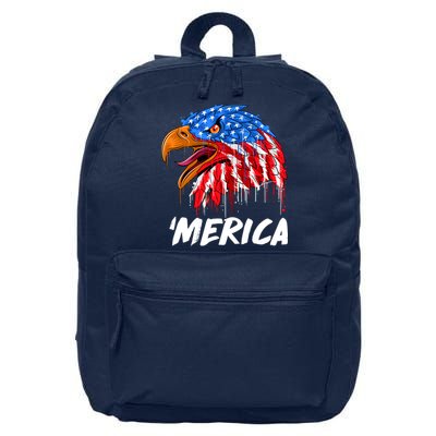 Sweet Merica Ball Eagle 16 in Basic Backpack