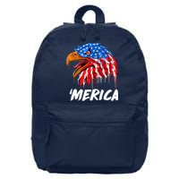 Sweet Merica Ball Eagle 16 in Basic Backpack