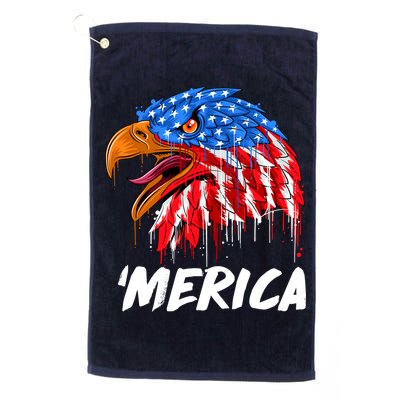 Sweet Merica Ball Eagle Golf Towel