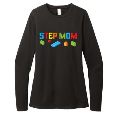 Stepmom Master Builder Building Bricks Blocks Family Parents Great Gift Womens CVC Long Sleeve Shirt