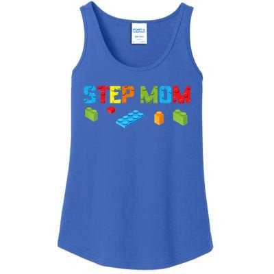 Stepmom Master Builder Building Bricks Blocks Family Parents Great Gift Ladies Essential Tank