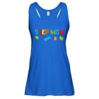 Stepmom Master Builder Building Bricks Blocks Family Parents Great Gift Ladies Essential Flowy Tank