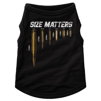 Size Matters Bullets Doggie Tank