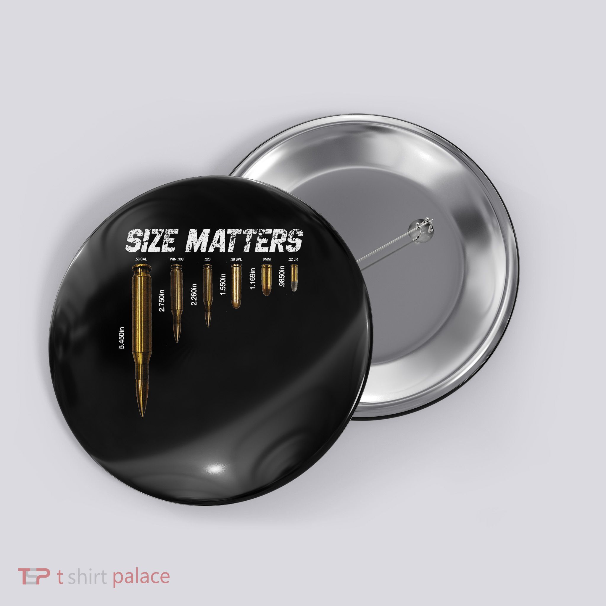 Size Matters Bullets Button